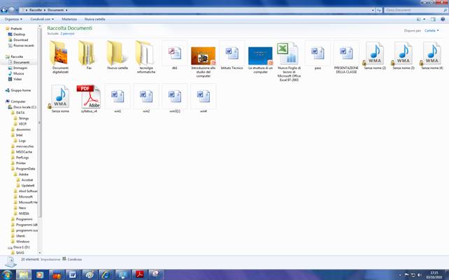 windows gestione files