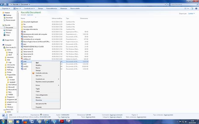 windows gestione files