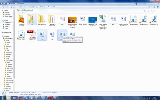 windows gestione files