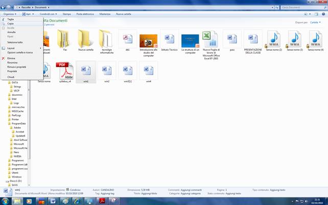 windows gestione files