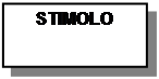 Casella di testo: STIMOLO